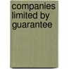 Companies Limited By Guarantee door M. Mullen
