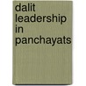 Dalit Leadership In Panchayats door Narender Kumar