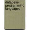 Database Programming Languages door G. Goos