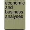 Economic And Business Analyses door Frank S.T. Hsiao