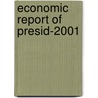 Economic Report of Presid-2001 door Executive Office of the President