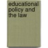 Educational Policy And The Law
