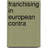 Franchising in European Contra door Odavia Bueno Diaz