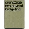Grundzuge Des Beyond Budgeting by Benjamin Simon