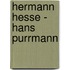 Hermann Hesse ­ Hans Purrmann