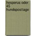Hesperus Oder 45 Hundsposttage