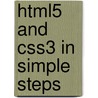 Html5 And Css3 In Simple Steps door Josh Hill