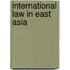International Law In East Asia