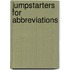 Jumpstarters for Abbreviations