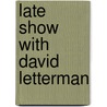 Late Show with David Letterman door John McBrewster