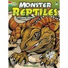 Monster Reptiles Coloring Book by Diana Zourelias