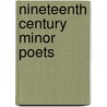 Nineteenth Century Minor Poets door W.H. Auden
