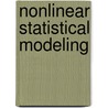 Nonlinear Statistical Modeling door Onbekend