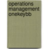 Operations Management Onekeybb door Jay Heizer