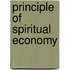 Principle Of Spiritual Economy