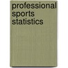 Professional Sports Statistics door K. Michael Gaschnitz