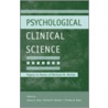 Psychological Clinical Science by Teresa A. Treat