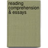 Reading Comprehension & Essays by Manhattan Gre