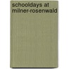 Schooldays at Milner-Rosenwald door Sara F. Luther