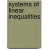 Systems Of Linear Inequalities door A.S. Solodovnikov