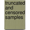 Truncated and Censored Samples by James Ed. Cohen