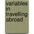 Variables In Travelling Abroad