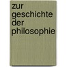 Zur Geschichte der Philosophie door Franz Mehring