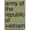 Army Of The Republic Of Vietnam door Frederic P. Miller