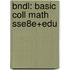 Bndl: Basic Coll Math Sse8e+Edu