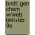 Bndl: Gen Chem W/Web Bklt+Bb 9e