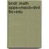 Bndl: Math Apps+Mscd+Dvd 8e+Edu