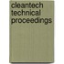 Cleantech Technical Proceedings