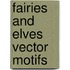 Fairies And Elves Vector Motifs