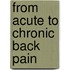 From Acute To Chronic Back Pain