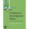 Frontiers In Development Policy by World Bank