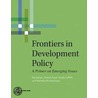 Frontiers In Development Policy door World Bank