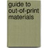 Guide To Out-Of-Print Materials
