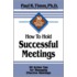 How to Hold Successful Meetings