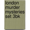 London Murder Mysteries Set 3Bk door Harrison Cora
