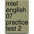 Mtel English 07 Practice Test 2