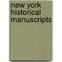 New York Historical Manuscripts