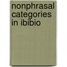 Nonphrasal Categories In Ibibio door Escor Udosen