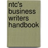 Ntc's Business Writers Handbook door Arthur H. Bell