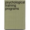 Psychological Training Programs by Dr. Carolyn Savoy