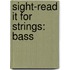 Sight-Read It For Strings: Bass
