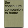 The Continuum Companion To Hume by Alan Bailey
