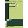 Unicity Of Meromorphic Mappings by Yang Chung-Chun Yang