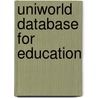 Uniworld Database For Education door UniWorld Software