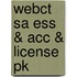 Webct Sa Ess & Acc & License Pk