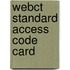 Webct Standard Access Code Card